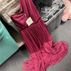 Anaya one shoulder dress size 4 // 031358